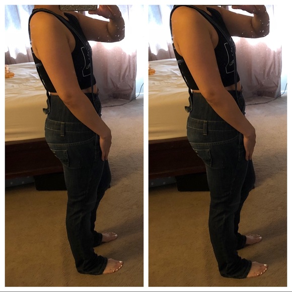 ✖️SOLD✖️TRF LUXURY DENIM OVERALLS - Picture 5 of 6